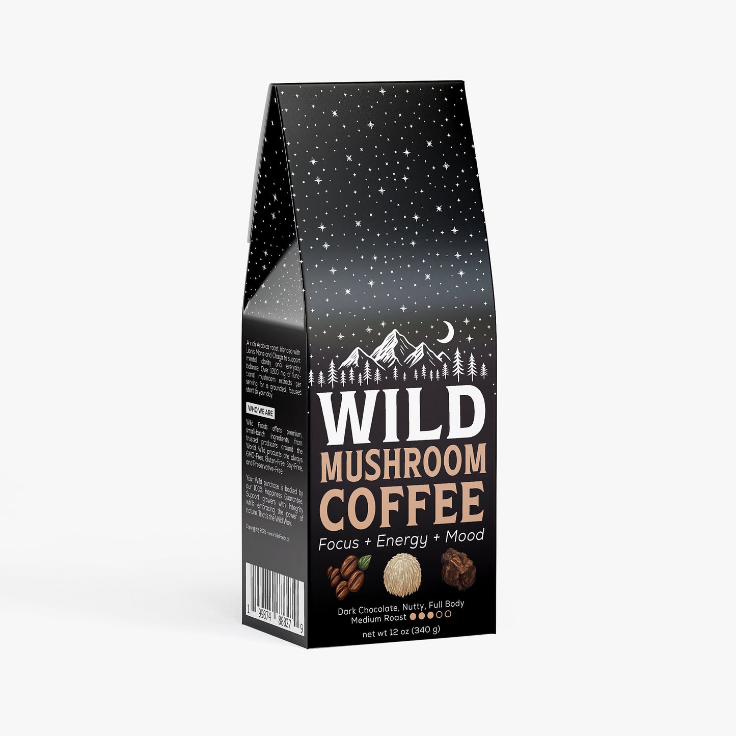 Vitality Mushroom Coffee (Medium Roast)